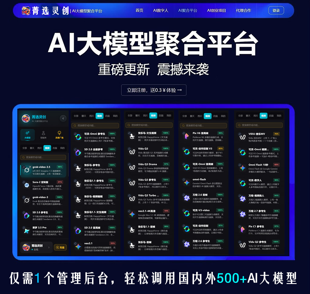 菁选灵创AI电商视频实案